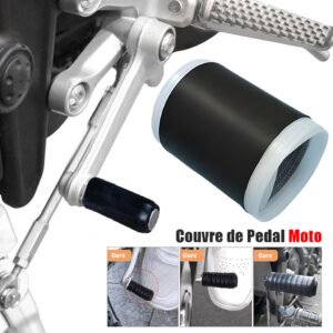 Protège sélecteur de vitesse moto en silicone