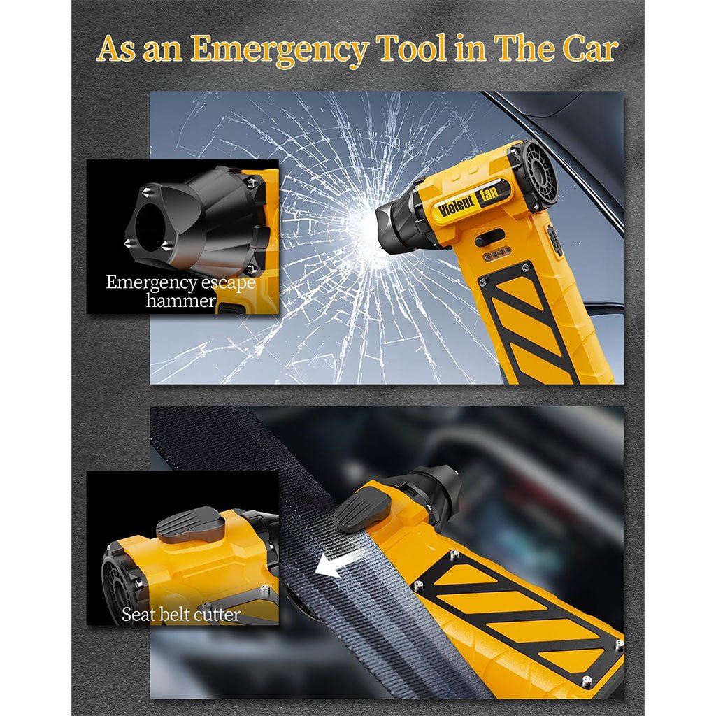 Souffleur électrique multifonction puissant – Modèle F015 (Édition 2024) - الصورة 8