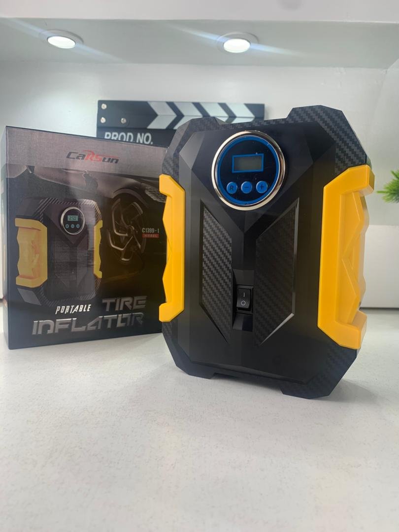 Compresseur d’Air Portatif CARSUN – Gonfleur d’Automobile 12V - الصورة 9
