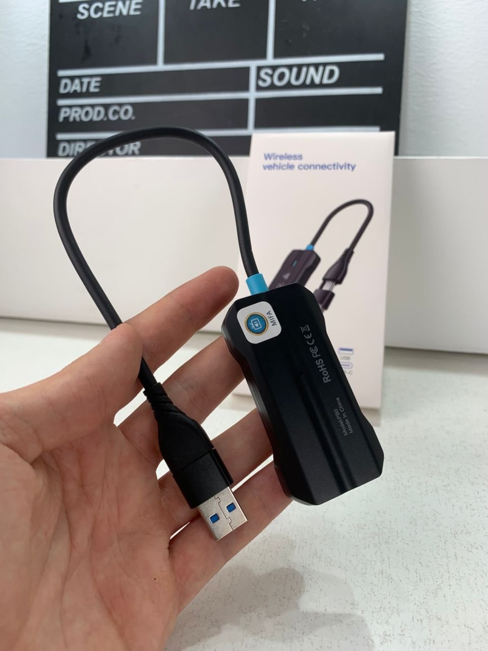 Adaptateur CarPlay & Android Auto Sans Fil – Plug & Play  - الصورة 10