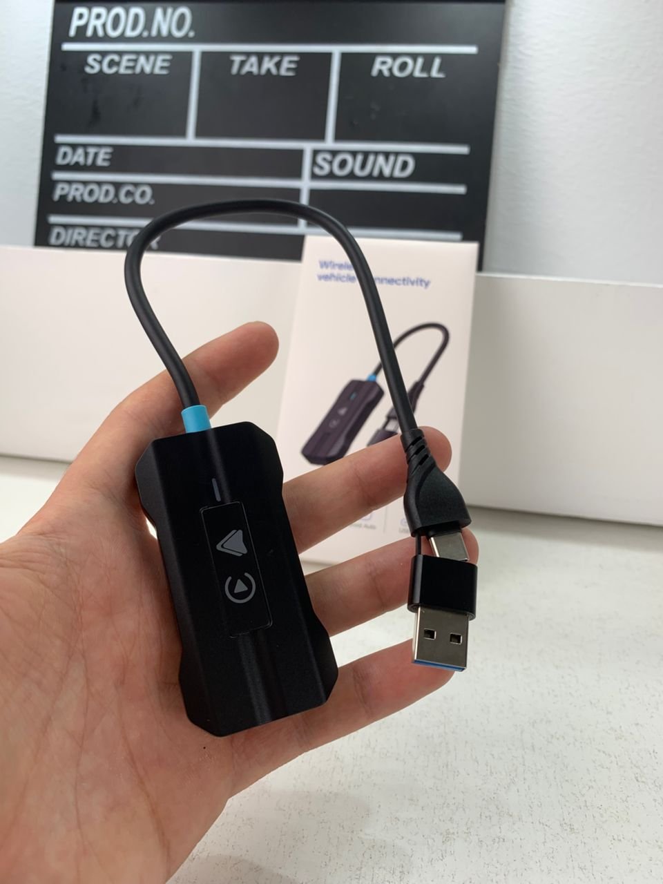 Adaptateur CarPlay & Android Auto Sans Fil – Plug & Play  - الصورة 7