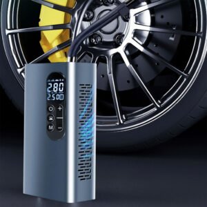 Compresseur d’Air Portable 6000mAh – Double Alimentation 12V