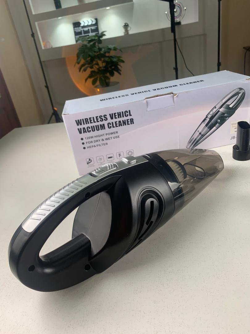 Aspirateur de voiture portable sans fil – Puissance 120W - الصورة 4