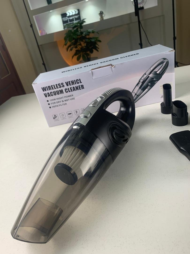 Aspirateur de voiture portable sans fil – Puissance 120W - الصورة 9