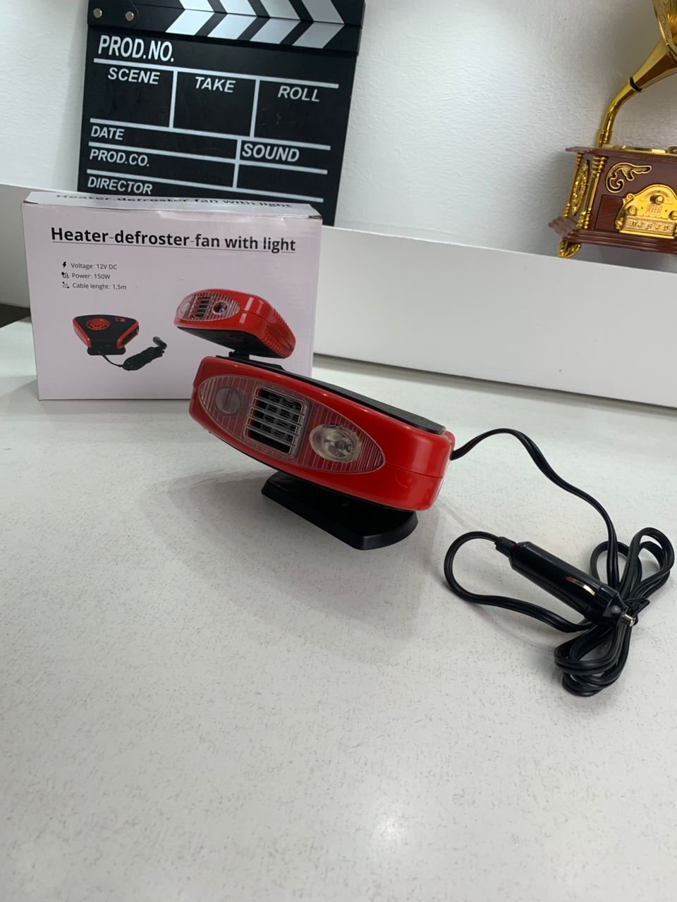 Chauffage Voiture Portable 2-en-1 – Dégivrage & Désembuage Rapide - الصورة 5