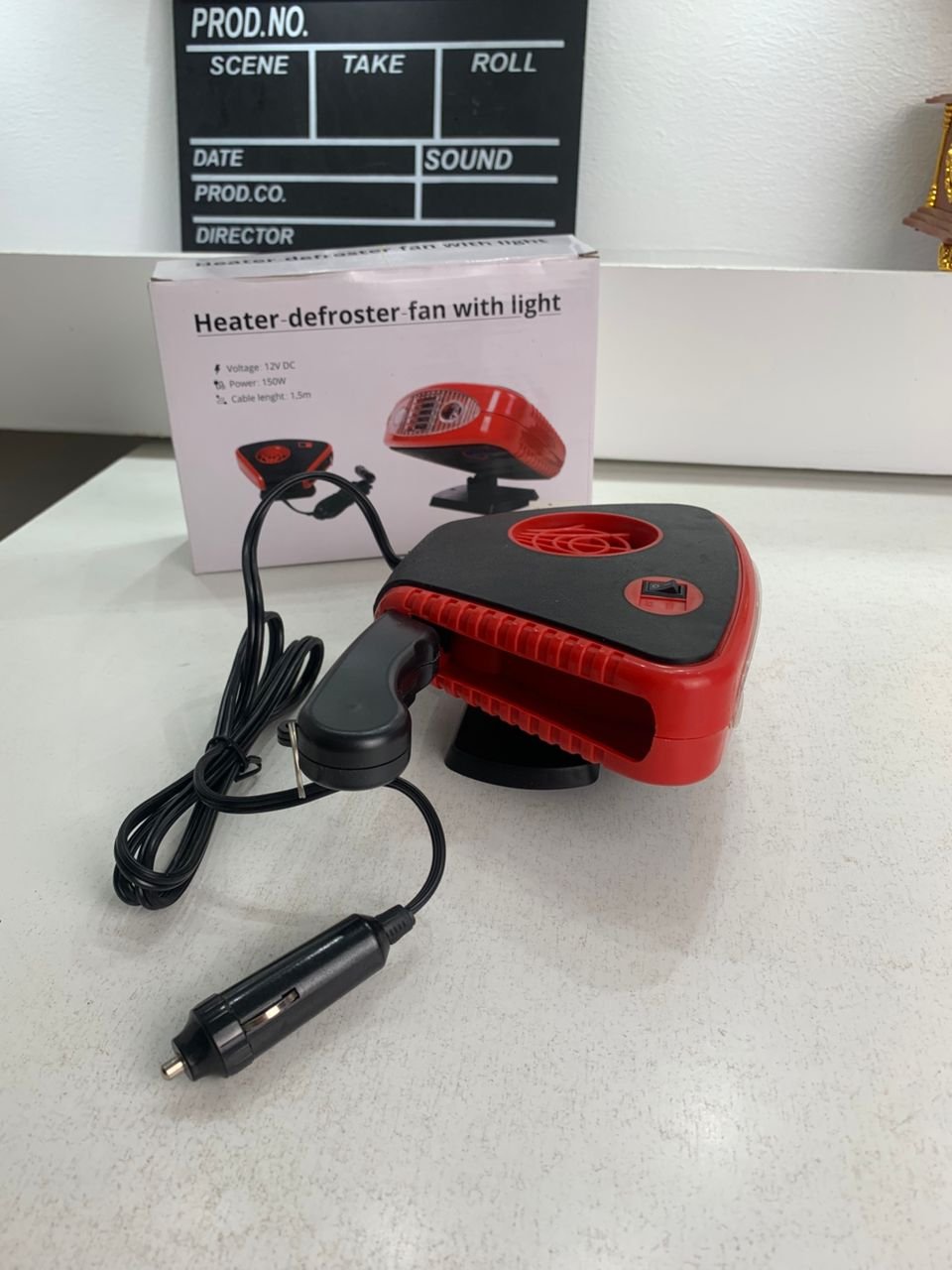 Chauffage Voiture Portable 2-en-1 – Dégivrage & Désembuage Rapide - الصورة 6