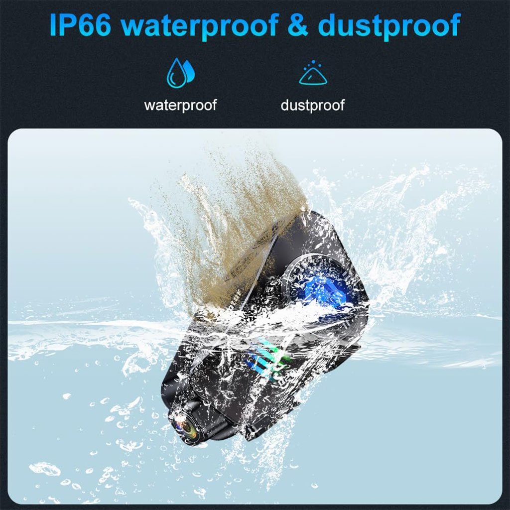 Oreillette Bluetooth pour Casque Moto avec Caméra HD Intégrée – Enregistrez et Profitez du Son en Toute Liberté - الصورة 10