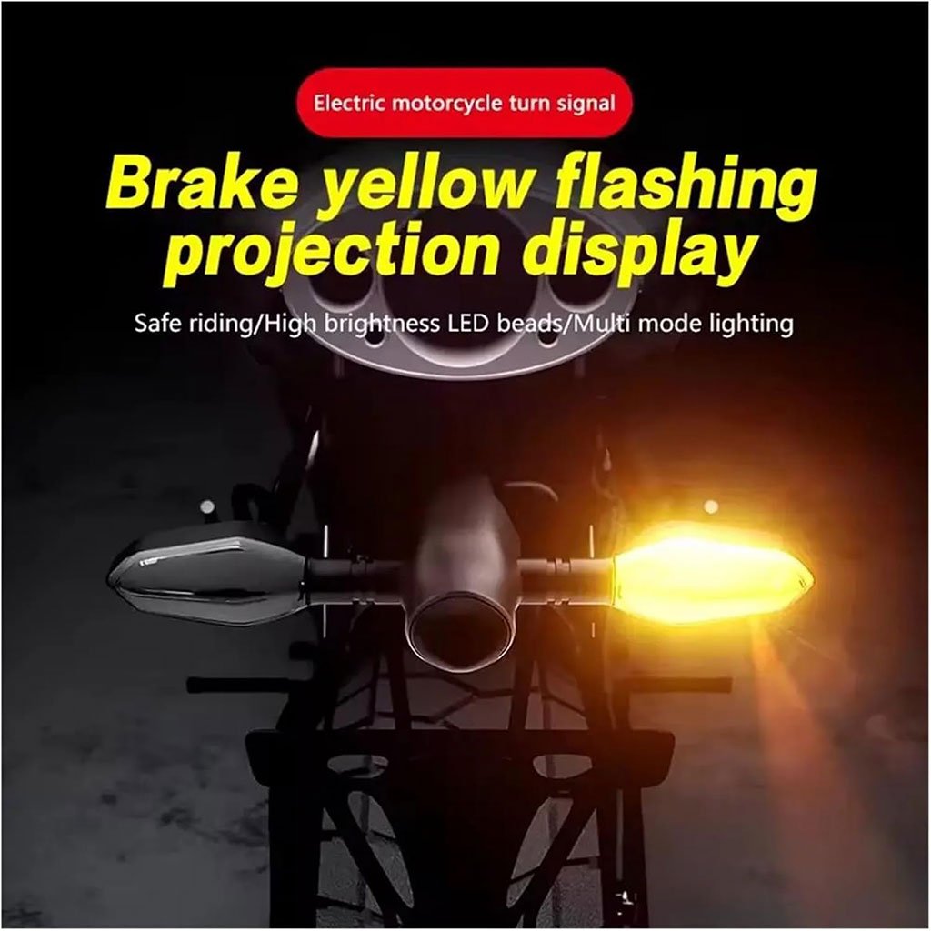 Clignotants LED pour motos – 27 modes lumineux - الصورة 3