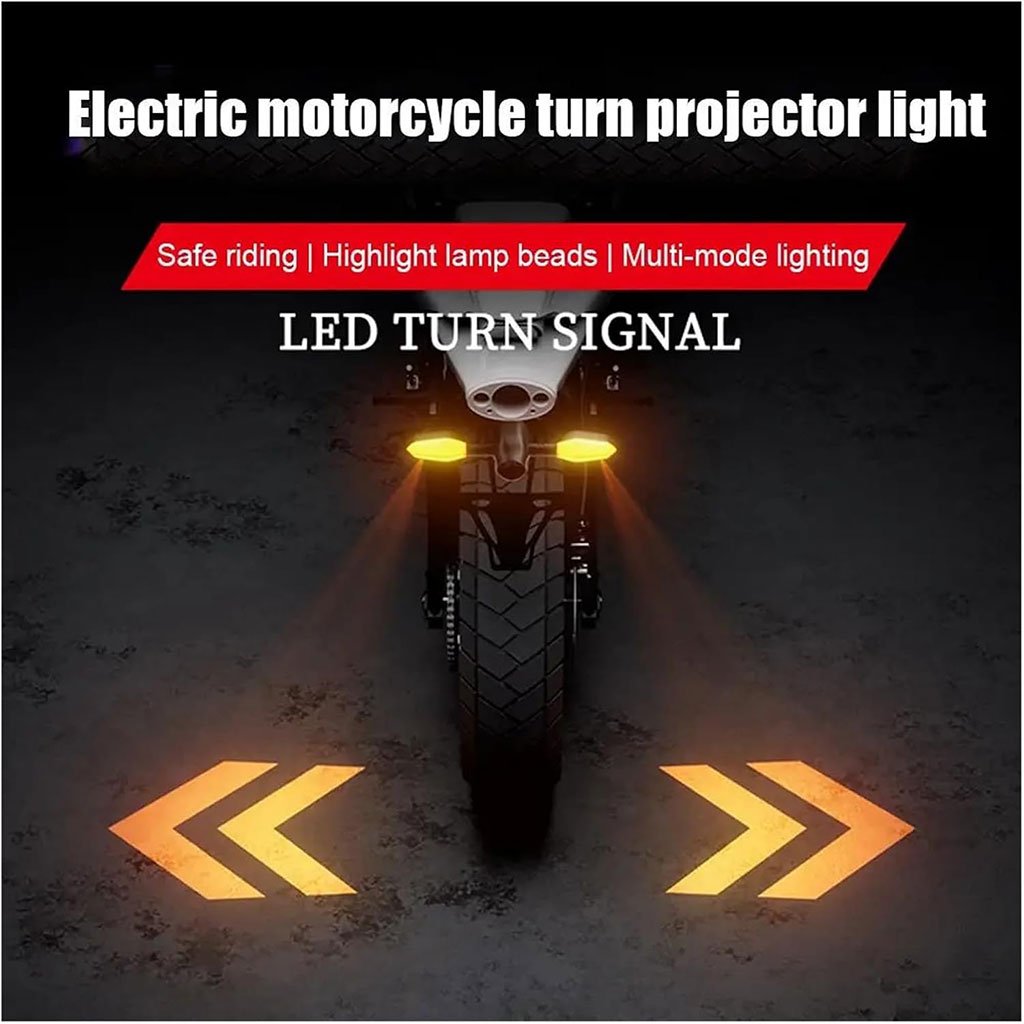 Clignotants LED pour motos – 27 modes lumineux - الصورة 6