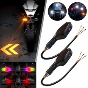 Clignotants LED pour motos – 27 modes lumineux
