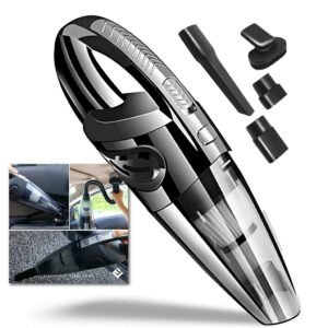Aspirateur de voiture portable sans fil – Puissance 120W