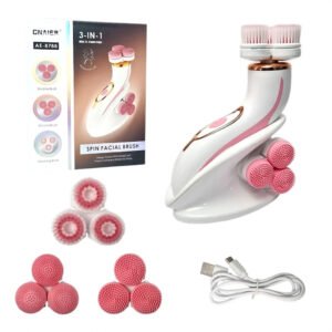 Brosse Électrique de Nettoyage du Visage Cnaier AE-8788 – Peau Douce et Rayonnante au Quotidien