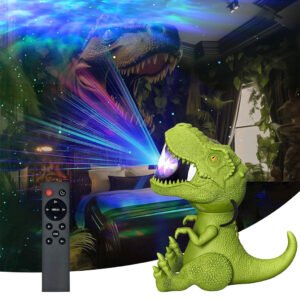 Projecteur Galaxy Dinosaure et Haut Parleur avec Télécommande