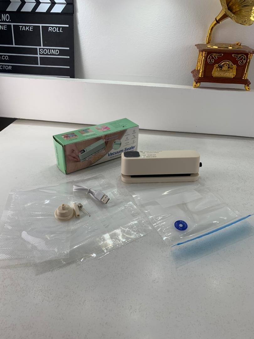 Mini scelleuse sous vide et Extracteur d’air portable 60 kPa avec 3 niveaux de température - الصورة 7