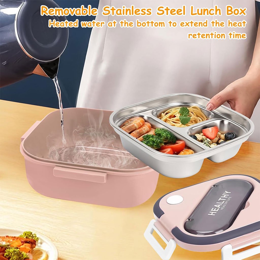 Boîte à lunch en acier inoxydable – saine, pratique et élégante - الصورة 6