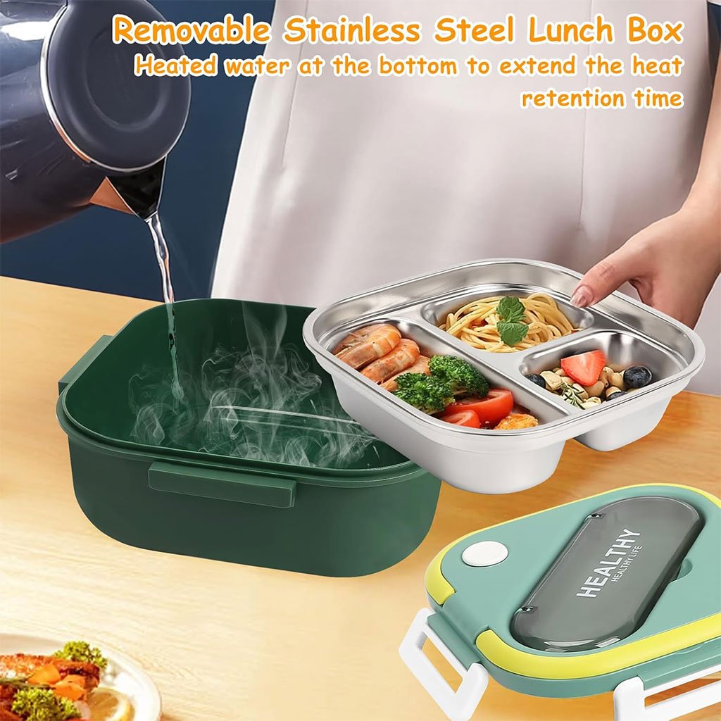 Boîte à lunch en acier inoxydable – saine, pratique et élégante - الصورة 9