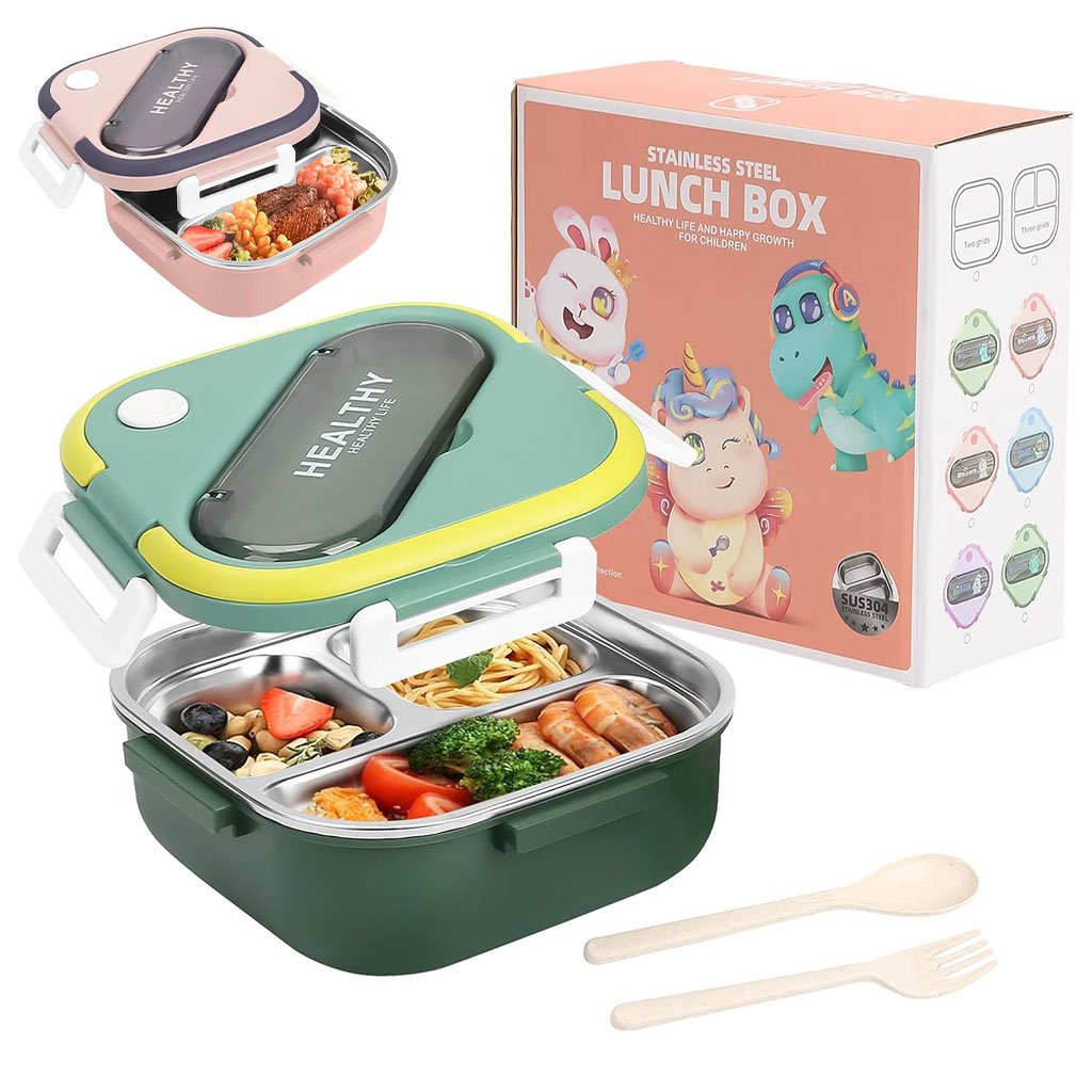 Boîte à lunch en acier inoxydable – saine, pratique et élégante