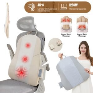 Masseur de dos et de cou sans fil avec avec infrarouge et chaleur