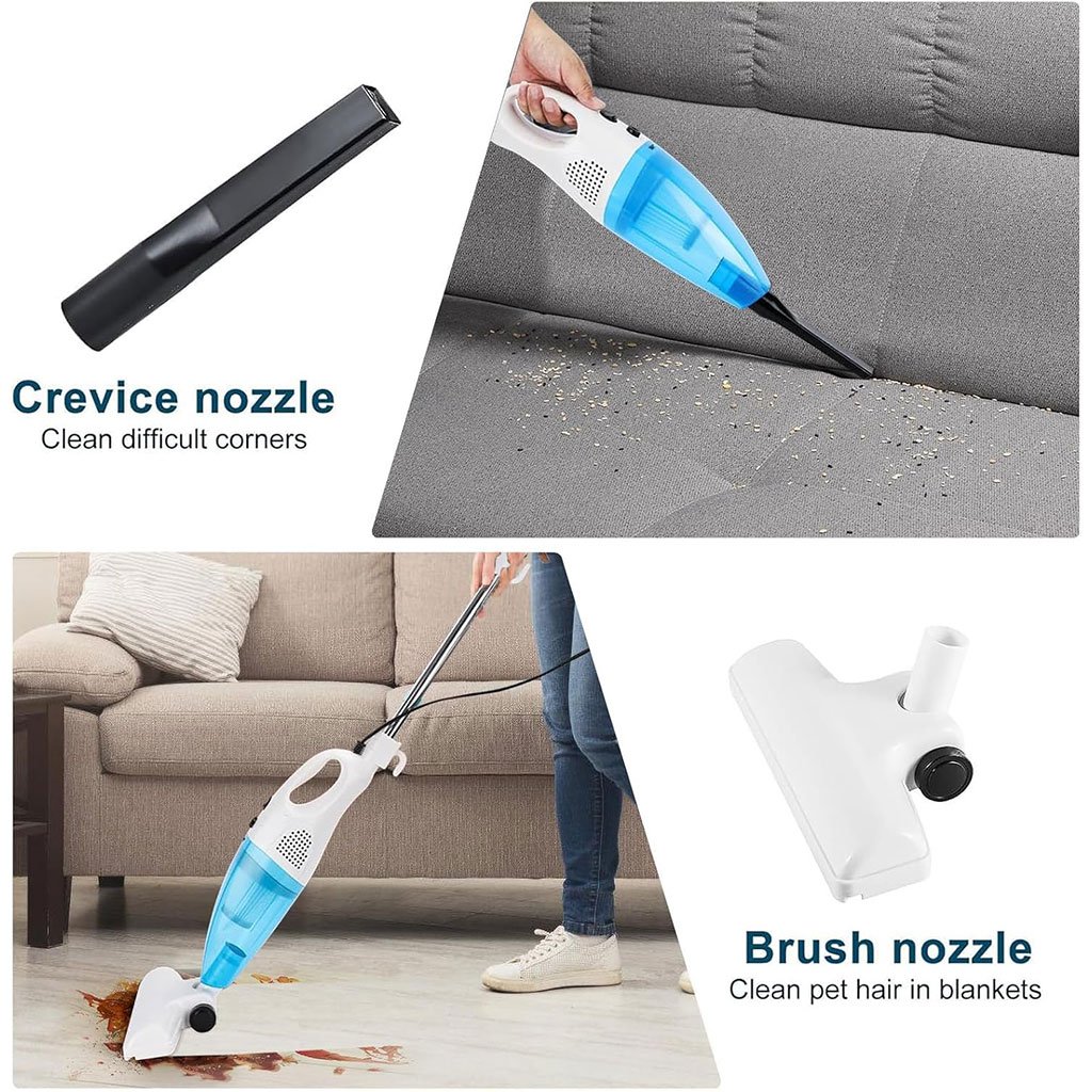 Aspirateur vertical 2 en 1 avec filtre – Puissance, silence et polyvalence - الصورة 2