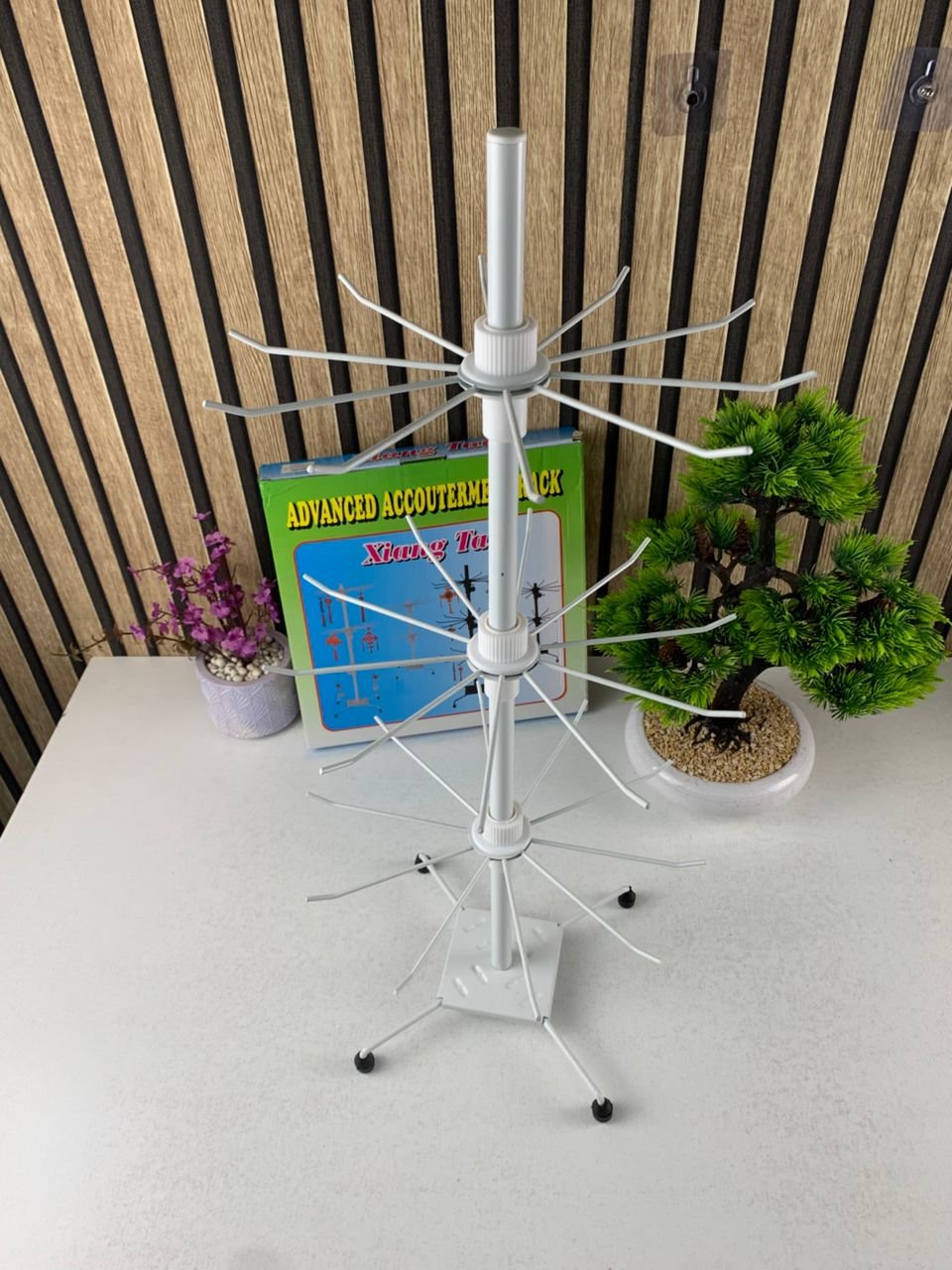 Porte-bijoux rotatif à trois niveaux – Élégance et organisation raffinée - الصورة 2