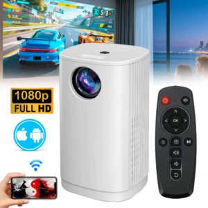 Projecteur T30 HD – Mini Projecteur LED Haute Luminosité pour Cinéma Maison et Divertissement