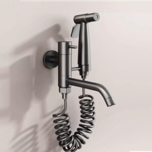 Bec de bidet manuel en laiton – Élégance, puissance et hygiène parfaite