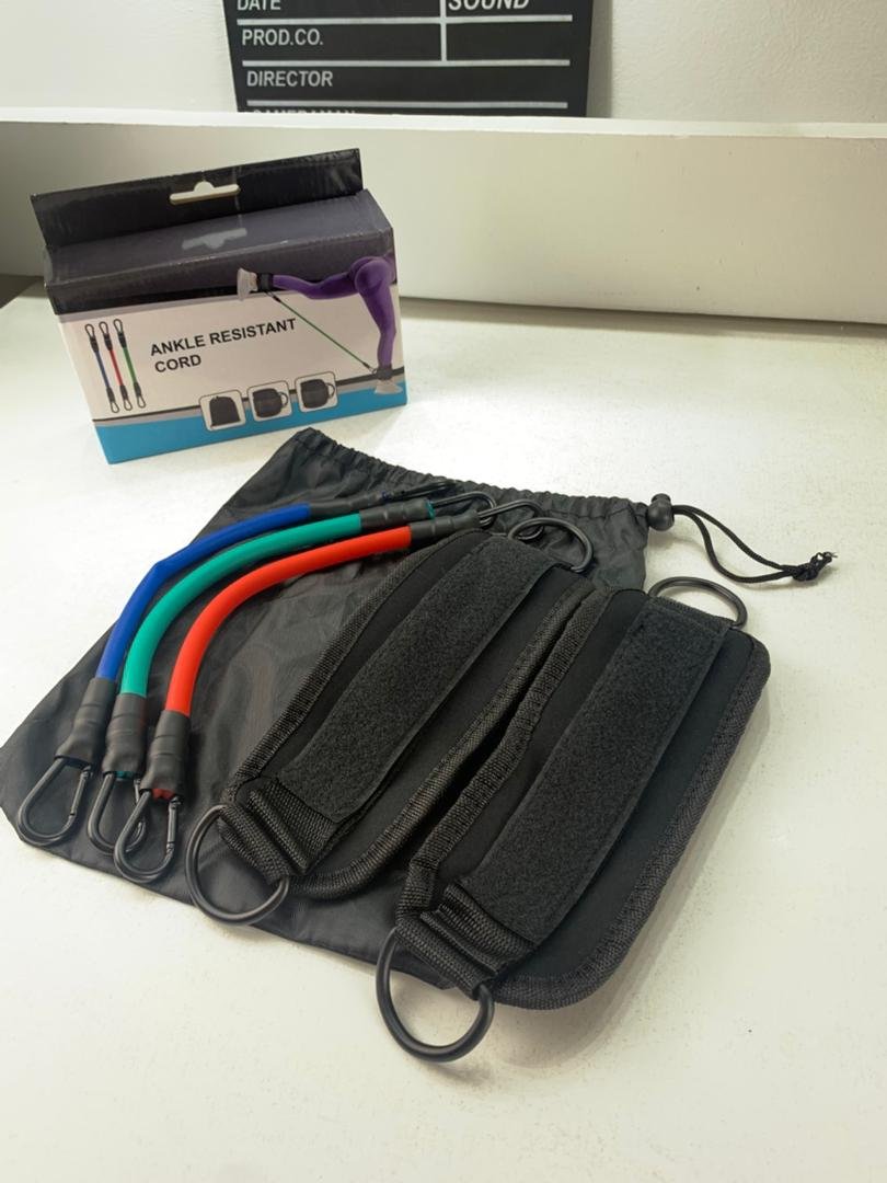 Bande de Résistance de Fitness avec Sangle Cheville – Entraînement Complet des Jambes à Domicile ou en Voyage - الصورة 7