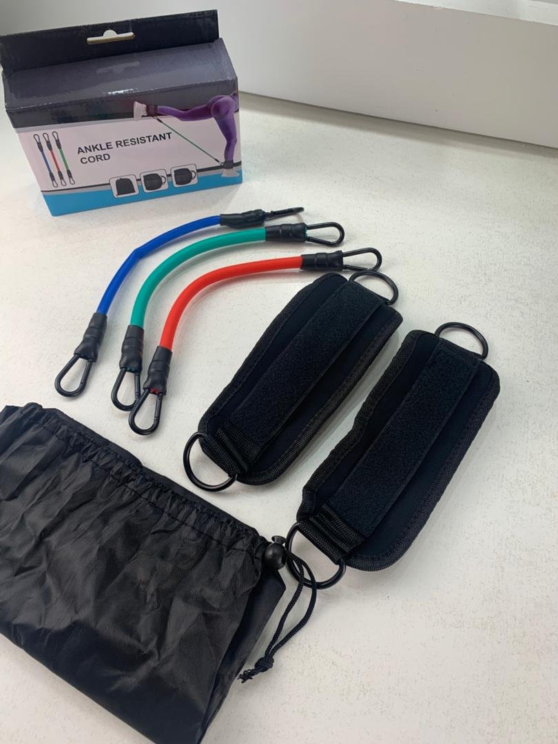 Bande de Résistance de Fitness avec Sangle Cheville – Entraînement Complet des Jambes à Domicile ou en Voyage - الصورة 5