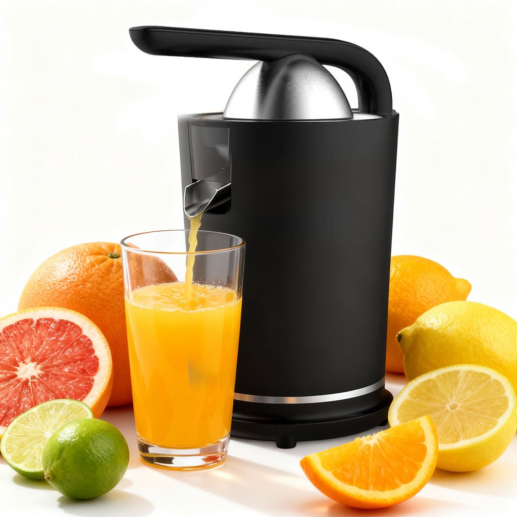 Presse-Agrumes Électrique 100 W – Fraîcheur et Vitamines en Quelques Secondes - الصورة 5