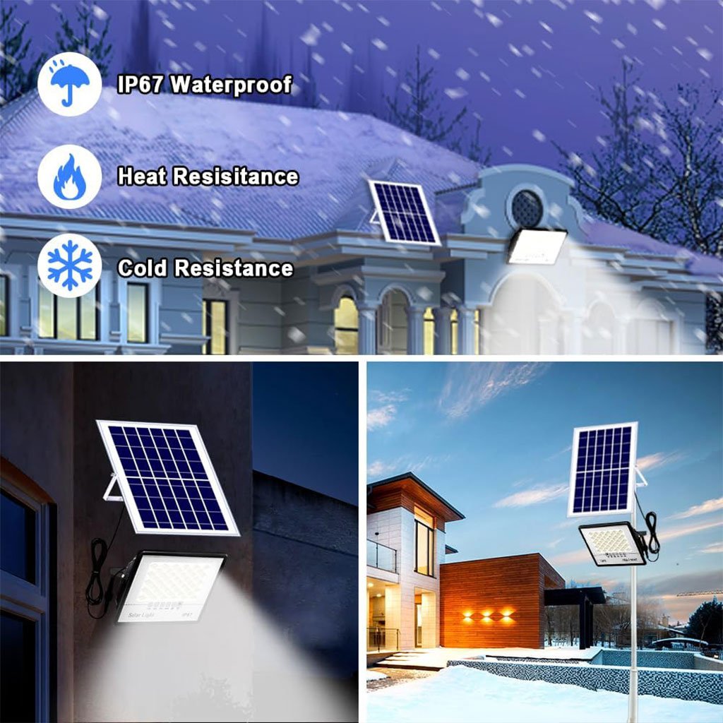 Projecteur Solaire Extérieur LED – Éclairage puissant et économique - الصورة 6
