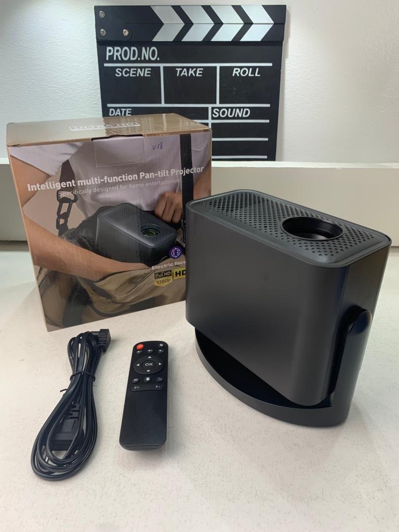 Projecteur Intelligent Portable Full HD – Android TV 11, Wi-Fi 6 et Bluetooth 5.3 pour Cinéma Maison et Divertissement - الصورة 7