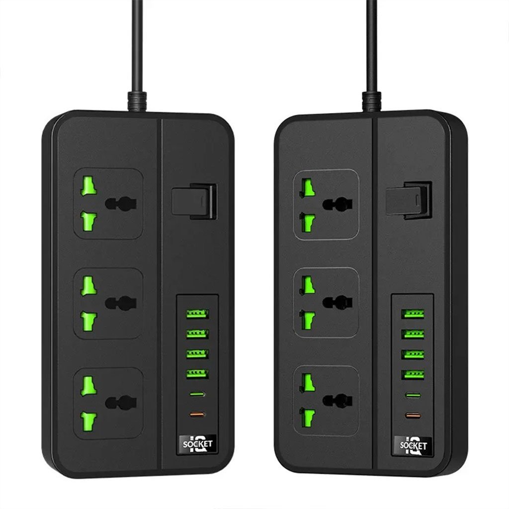 Multiprise Universelle avec Ports USB et Type-C – Sécurité et Performance au Quotidien - الصورة 6