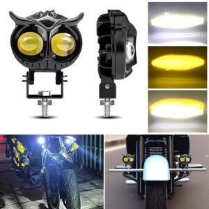 Lumière de hibou antibrouillard LED pour la moto – Durabilité et Résistance aux Intempéries