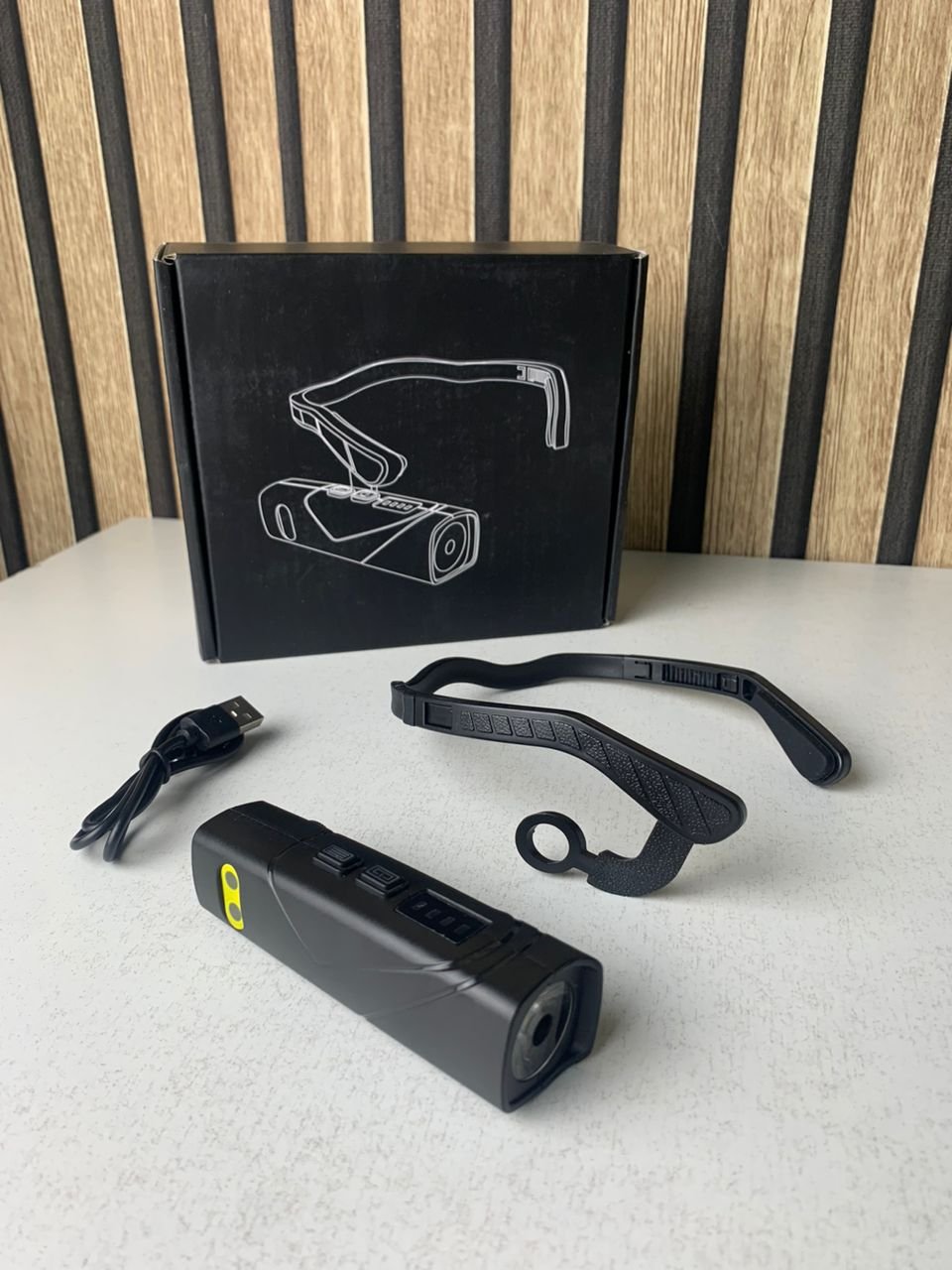 Lampe frontale à fixation auriculaire 2 en 1 - الصورة 2