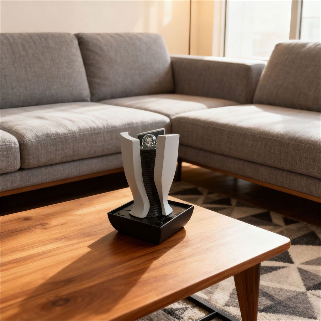 Fontaine décorative lumineuse – Ambiance calme et relaxante - الصورة 4