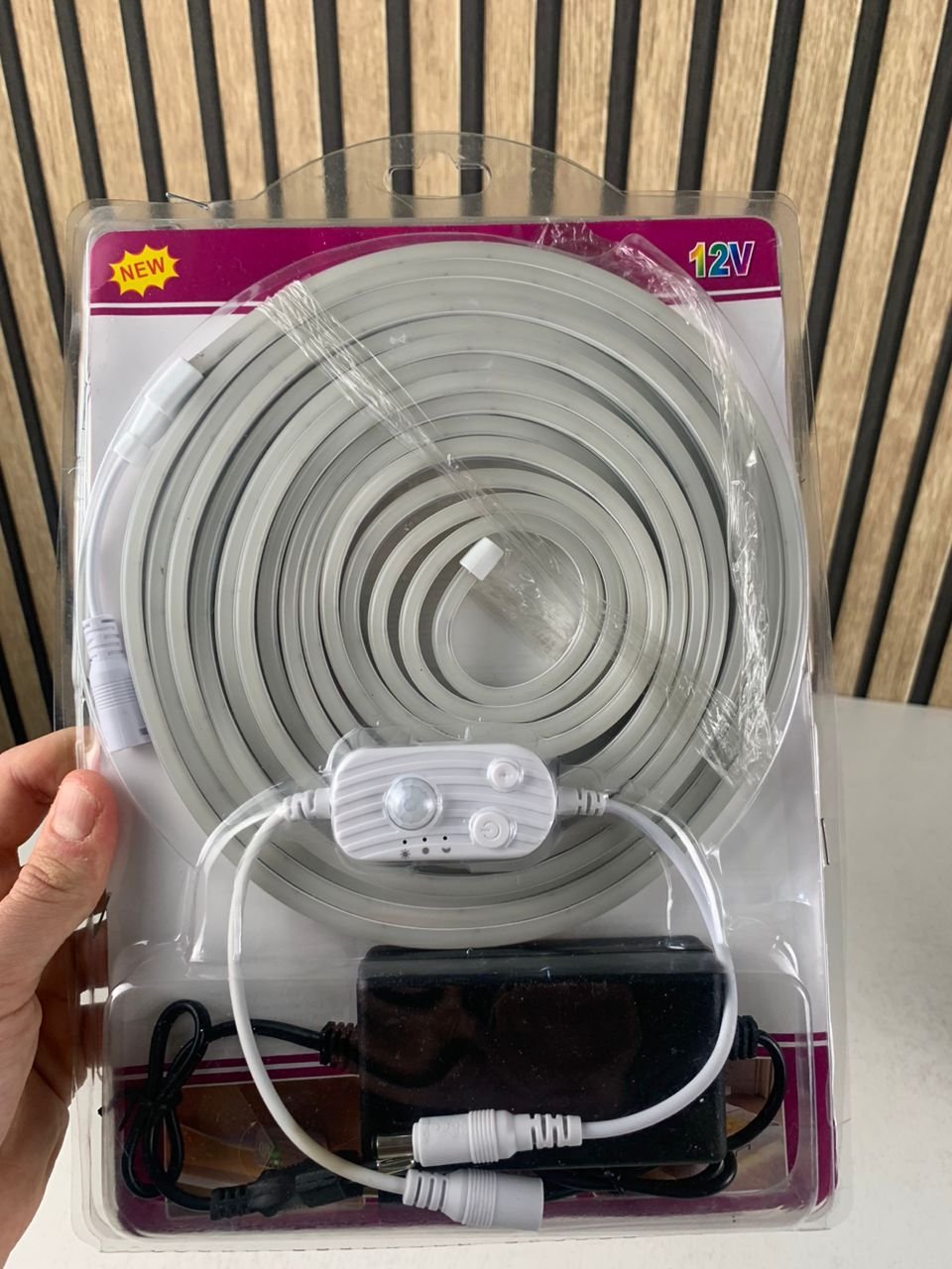 Ruban LED à détecteur de mouvement – Éclairage intelligent intérieur - الصورة 4