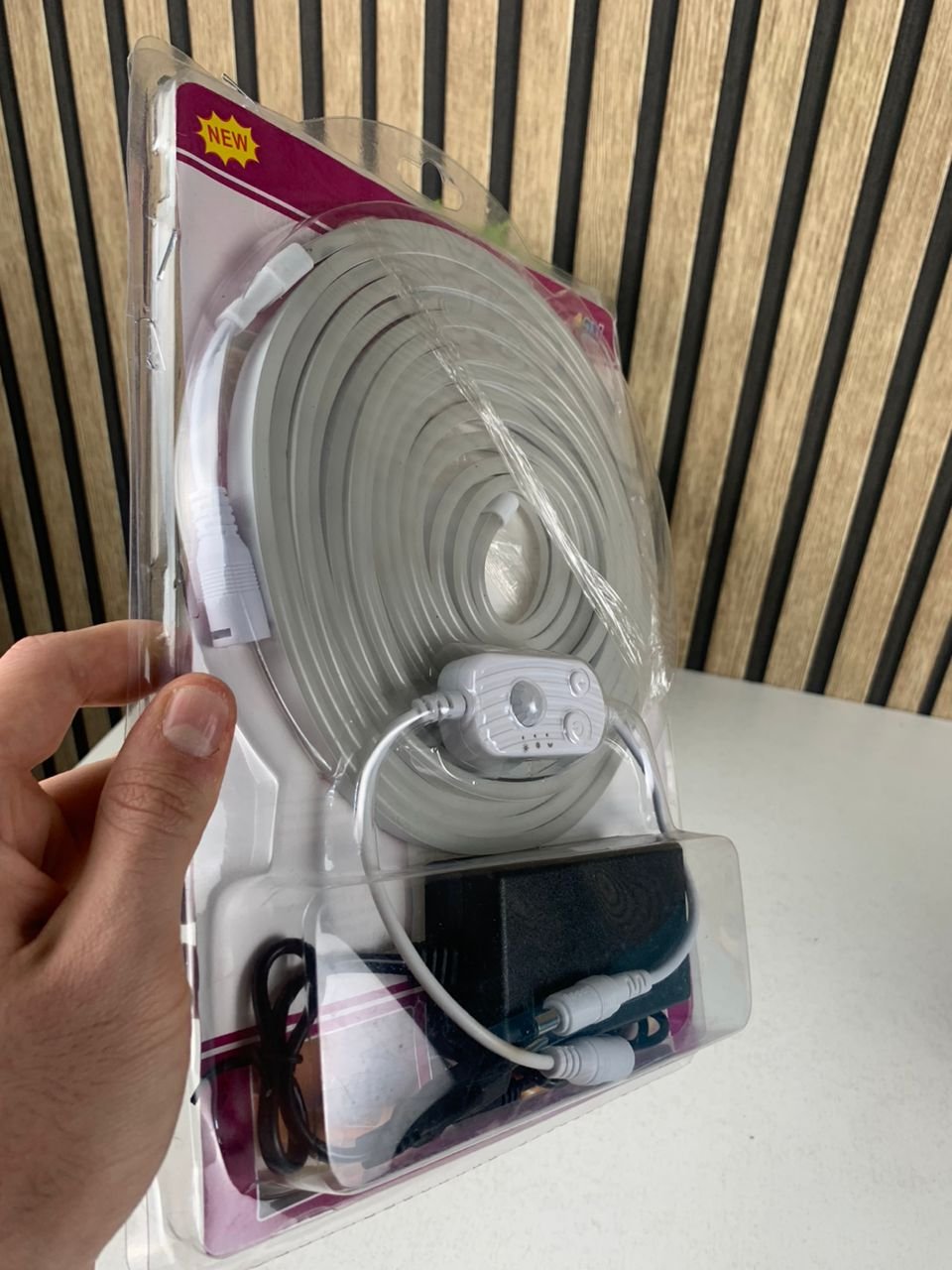 Ruban LED à détecteur de mouvement – Éclairage intelligent intérieur - الصورة 3