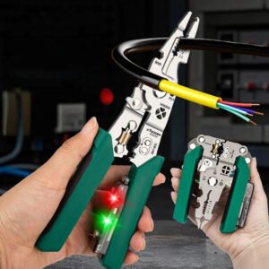 Pince à dénuder multifonction avec détecteur de tension