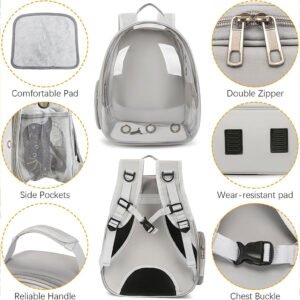 Sac à dos pour animaux de compagnie – Confort, sécurité et design moderne