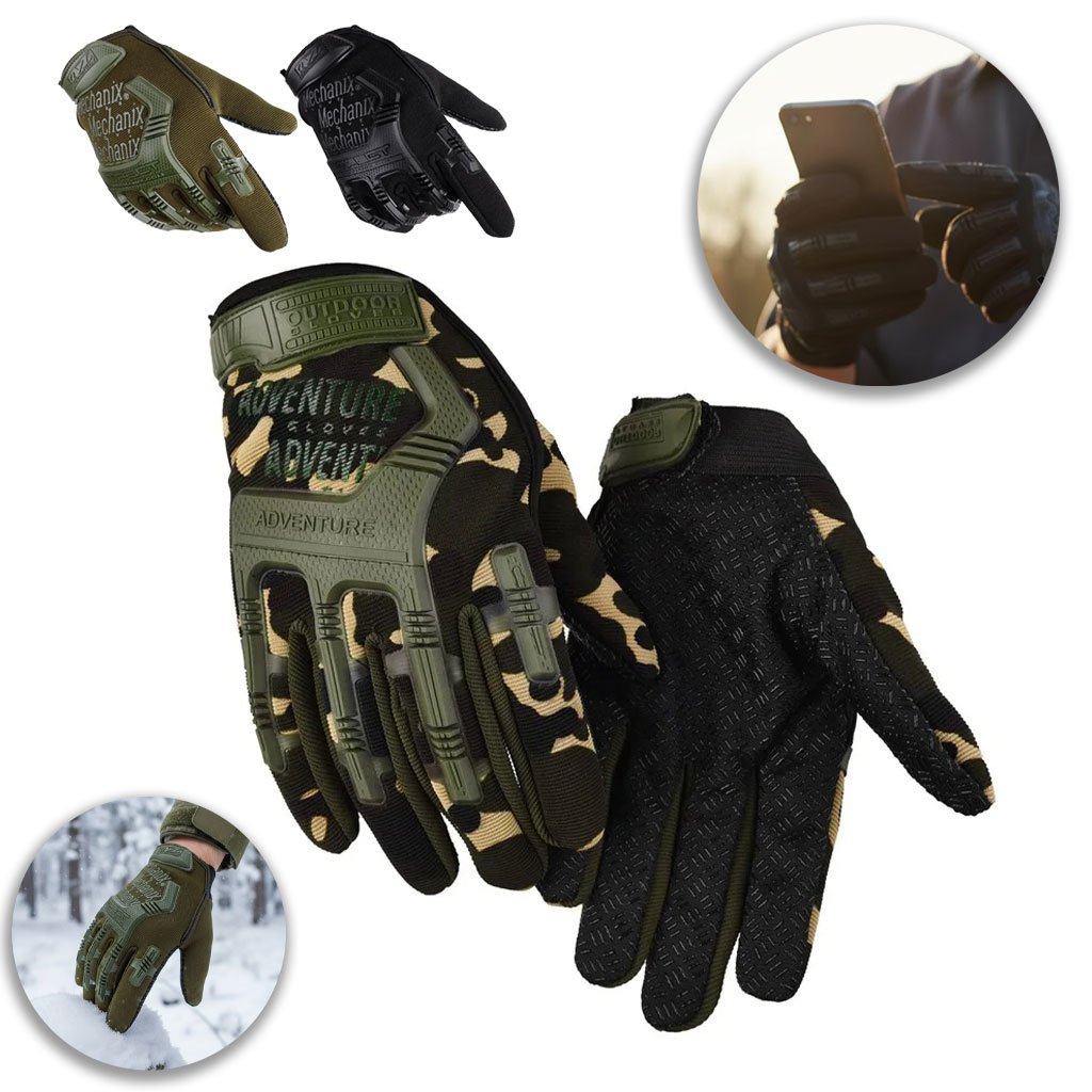 Pack Masque Moto Détachable+Gants Multifonctions Antidérapants – Protection et Performance - الصورة 4