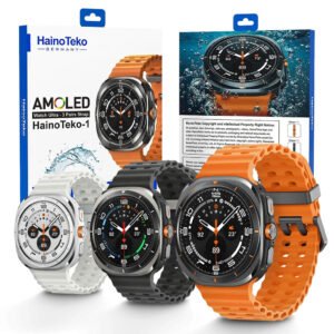 Smart Watch Haino Teko-1 Écran AMOLED avec 3 Bracelets Intégrés