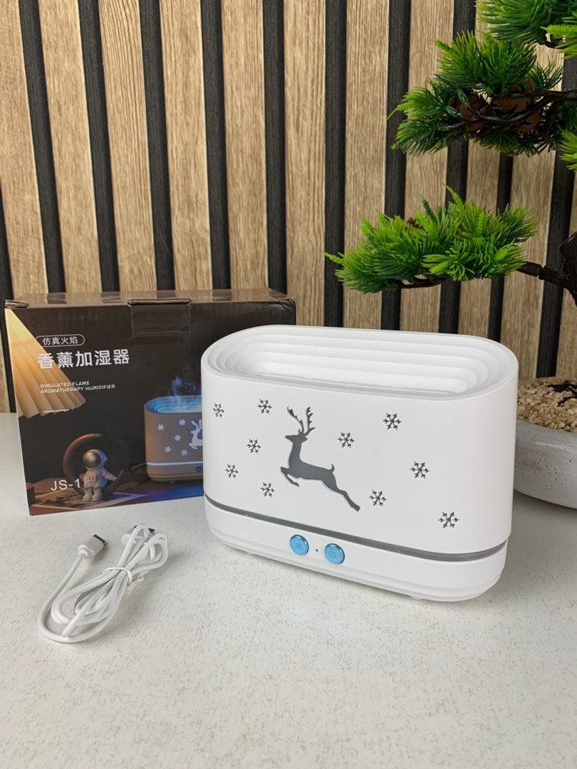 Humidificateur avec Effet Flamme et Diffuseur d’Huiles Essentielles – DHB Tech - الصورة 9