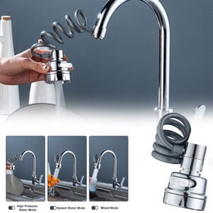 Bec de Robinet Rotatif 360° – Flexibilité et Confort au Quotidien